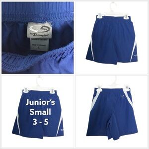 Junior’s Champion S Small 3 - 5 Shorts Royal Blue C9 Duo Dry Active Athletic NEW